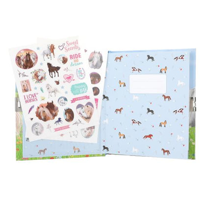Miss Melody diario de vida con stickers
