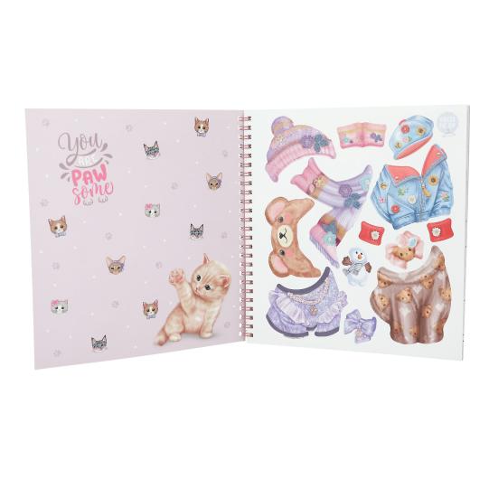 TopModel Crea tu libro de colorear - Kitty