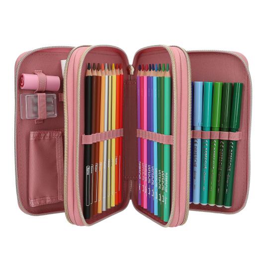 Miss Melody estuche triple - DUSTY ROSE