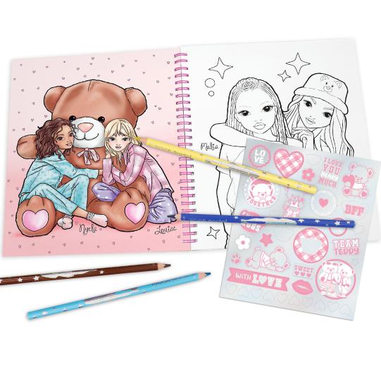 Top Model Libro diseños Team Teddy