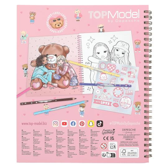 Top Model Libro diseños Team Teddy