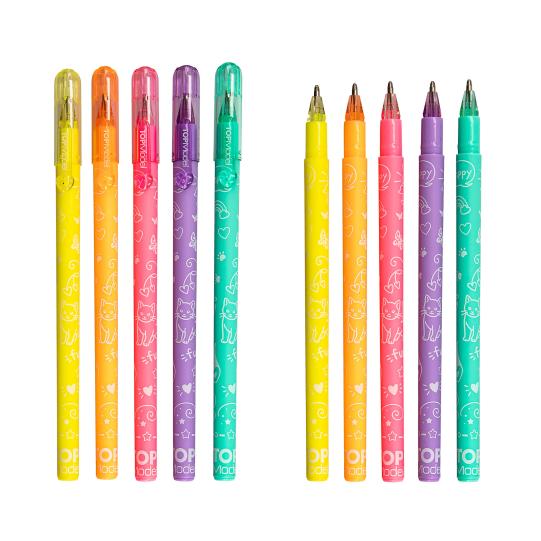 Libro para colorear con dibujos neón de TOPModel