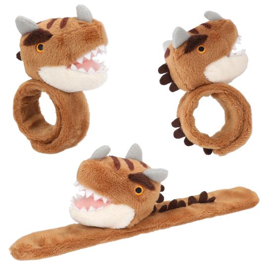 Dino World pulsera clic-clac de peluche
