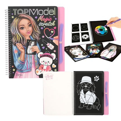 Top model magic scratch book: Fergie