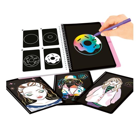 Top model magic scratch book: Fergie