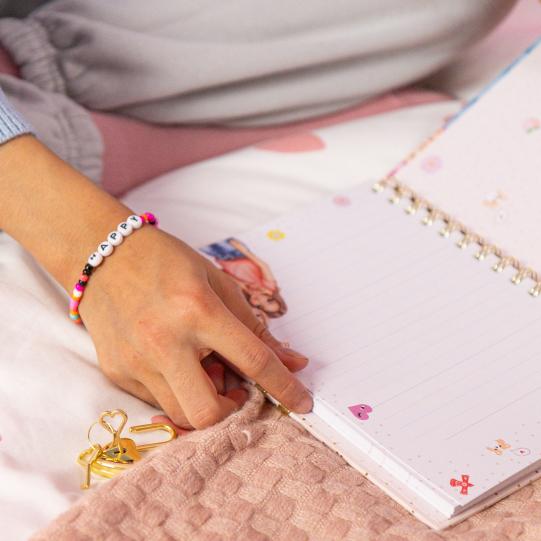 TOPModel diario con candado y pulsera