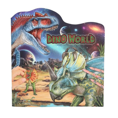 Dino World libro de colorear