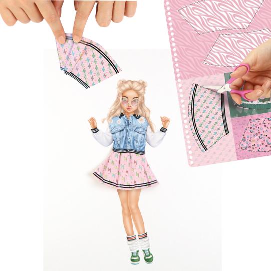 Cuaderno Top Model College Dress me up