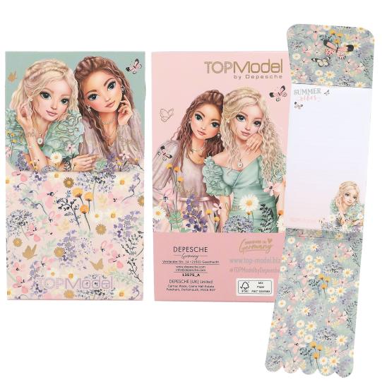 Bloc de notas Top Model con cierre magnético