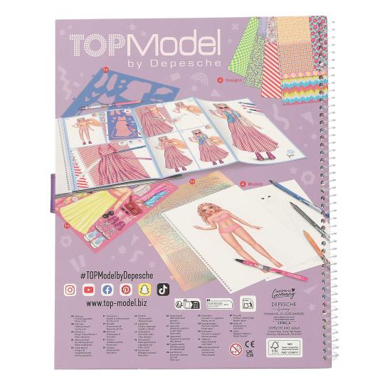 Libro para colorear especial TOPModel