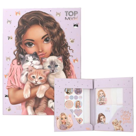 TOPModel set de cartas Cat Love