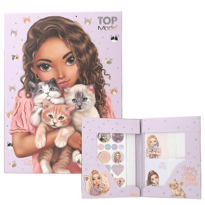 TOPModel set de cartas Cat Love