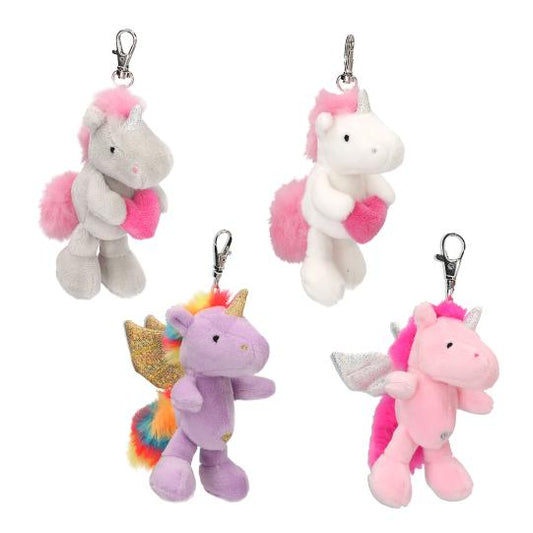 Colgante de peluche Yivi unicornio