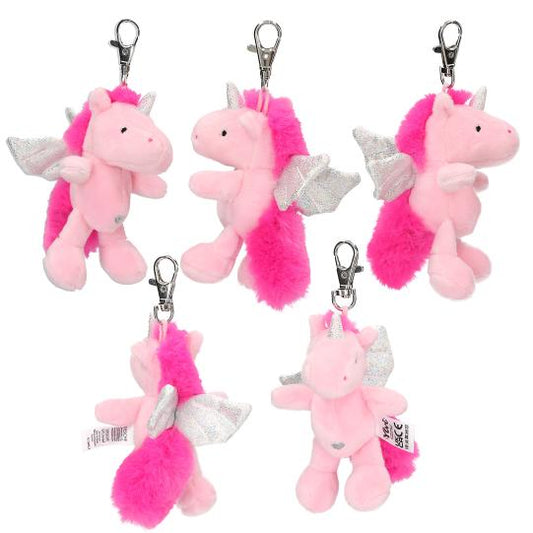 Colgante de peluche Yivi unicornio
