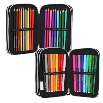 Estuche triple Action World