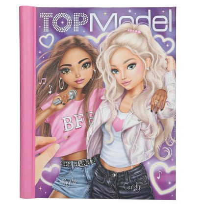 TOPModel libro para colorear con LED y sonido MY BFF