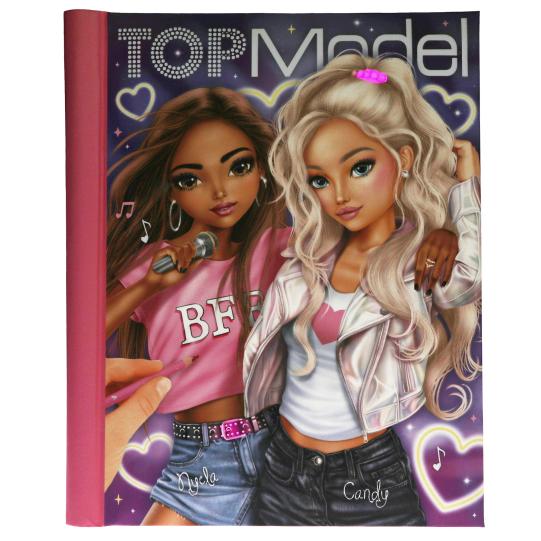 TOPModel libro para colorear con LED y sonido MY BFF