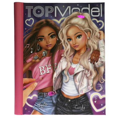 TOPModel libro para colorear con LED y sonido MY BFF