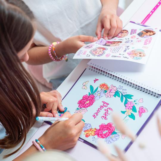 TOPModel libro para colorear con LED y sonido MY BFF