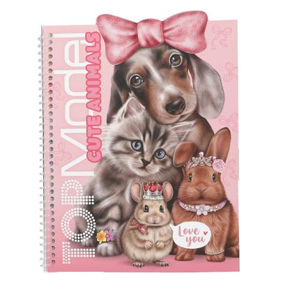 Libro de stickers Cute Animals de Top Model