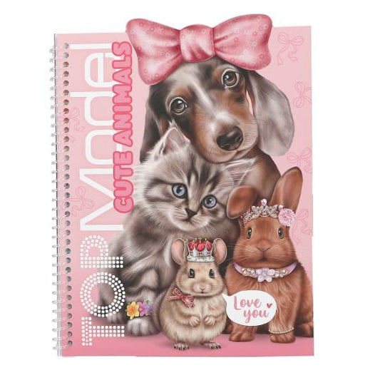 Libro de stickers Cute Animals de Top Model