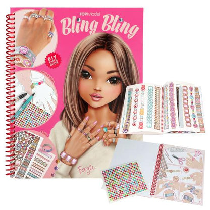 TOPModel Crea tu libro para colorear Bling Bling