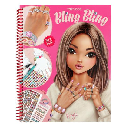 TOPModel Crea tu libro para colorear Bling Bling