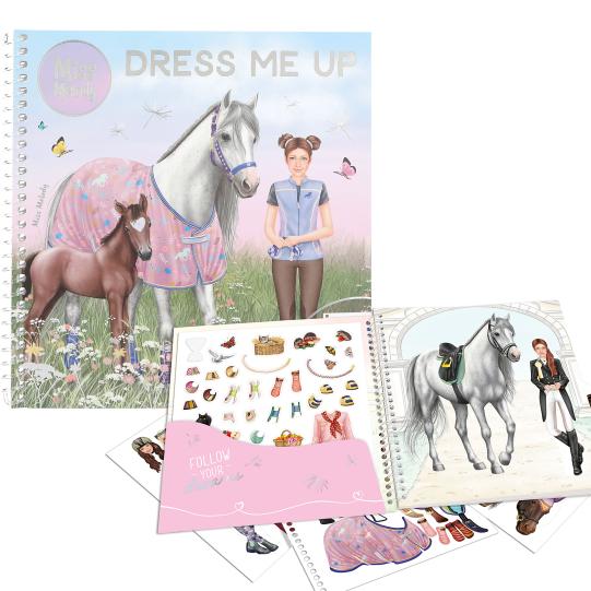 Miss Melody Libro de stickers Dress Me Up