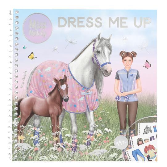 Miss Melody Libro de stickers Dress Me Up