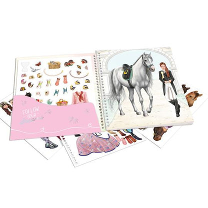 Miss Melody Libro de stickers Dress Me Up