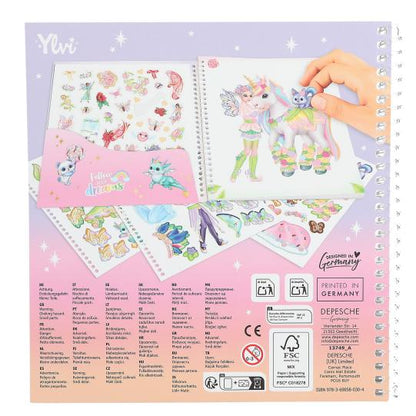 Cuaderno con calcomanías Ylvi Dress me up