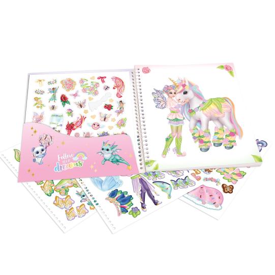 Cuaderno con calcomanías Ylvi Dress me up
