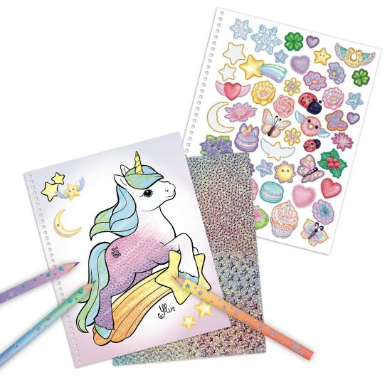 Libro para colorear del dragón de la suerte de Ylvi