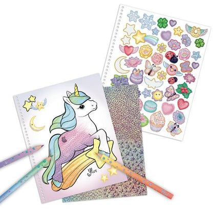 Libro para colorear del dragón de la suerte de Ylvi
