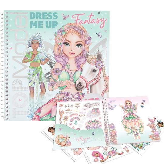 Cuaderno con calcomanías TOPModel Dress me up