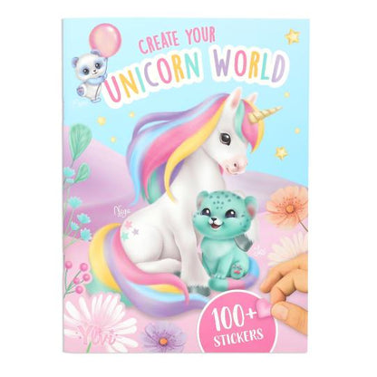 Libro de stickers Ylvi Create your Unicorn World
