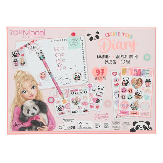TOPModel Crea tu diario estilo Panda