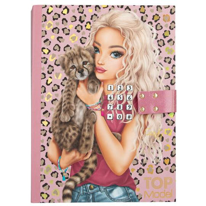 TOPModel Diario con Codigo Secreto y Sonido LEOHEART