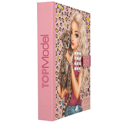 TOPModel Diario con Codigo Secreto y Sonido LEOHEART