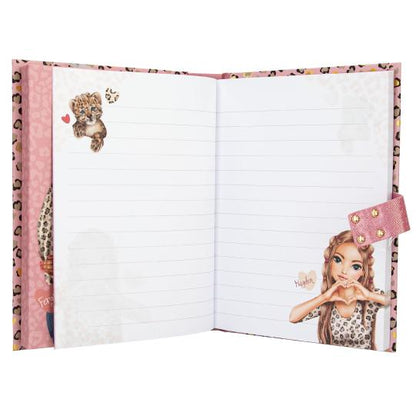 TOPModel Diario con Codigo Secreto y Sonido LEOHEART