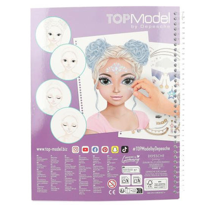 Libro de colorear TOPModel Make up