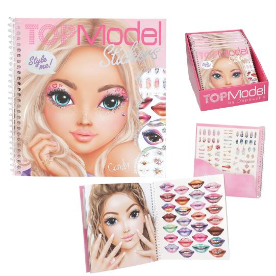Libro TOPModel dress me up de maquillaje y uñas