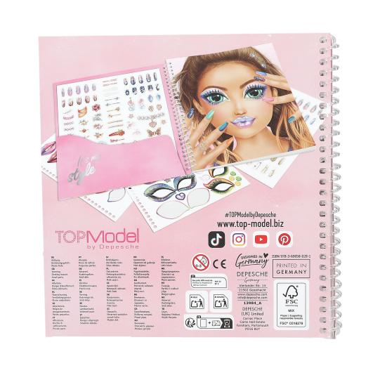 Libro TOPModel dress me up de maquillaje y uñas