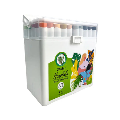 Set  60 Marcadores de Alcohol  doble punta Edición limitada Honolulu