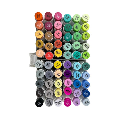 Set  60 Marcadores de Alcohol  doble punta Edición limitada Honolulu