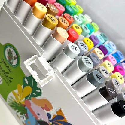 Set  60 Marcadores de Alcohol  doble punta Edición limitada Honolulu