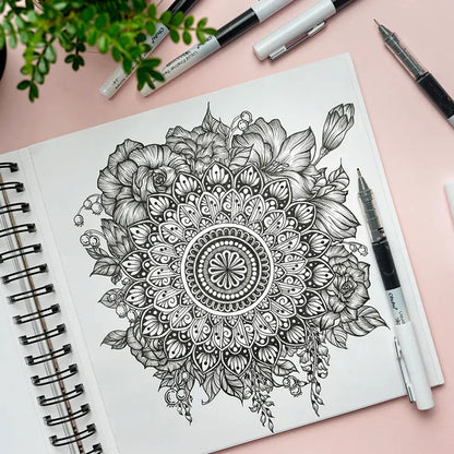 Set de 9 tiralíneas Kohala de tinta continua