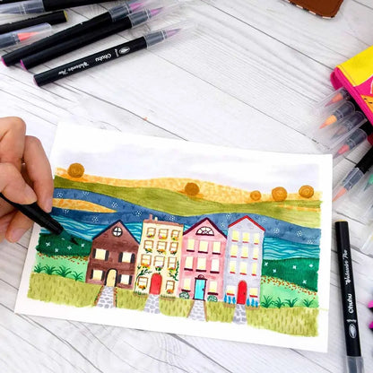 Lanai Set 24 Marcadores Acuarelables