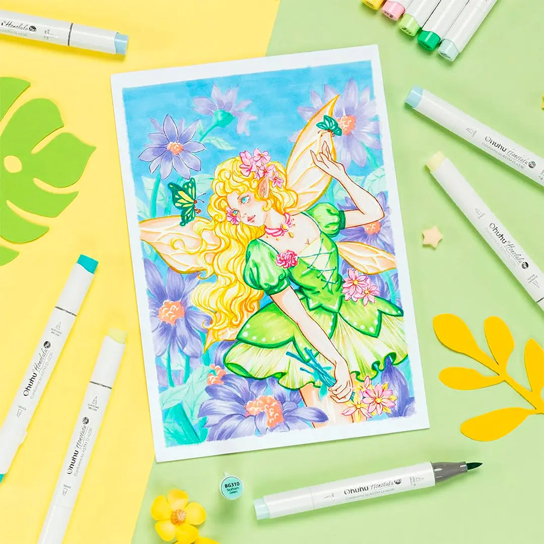 Set 24 Marcadores de alcohol Serie Honolulu Plus