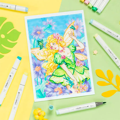 Set 24 Marcadores de alcohol Serie Honolulu Plus